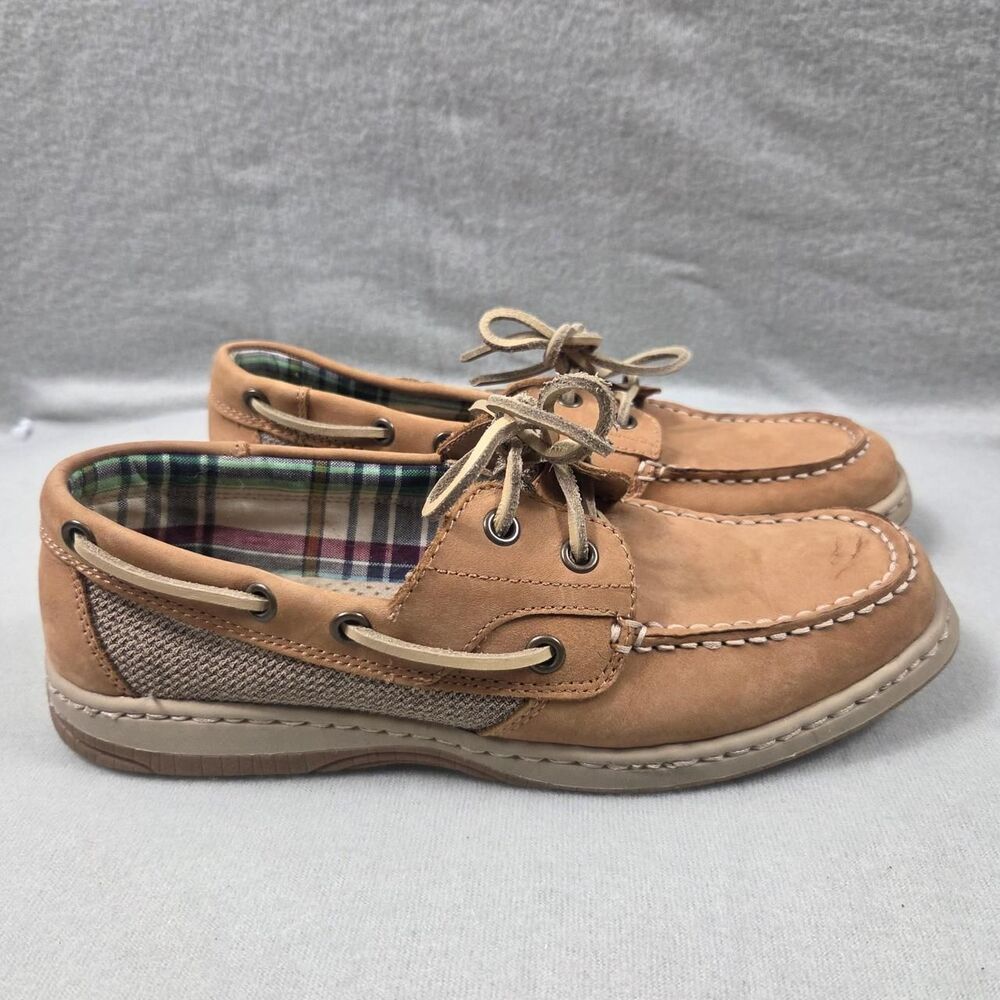 White-mountain Men's Tan and Brown Boat-shoes